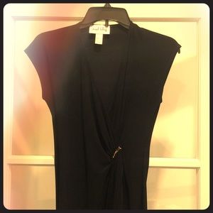 Joseph Ribkoff Navy Wrap Dress